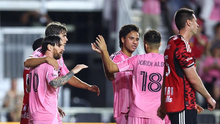 Inter Miami berhasil menggulung RBNY dengan skor telak 4-1, dan tentu saja, Lionel Messi turut mencetak gol.