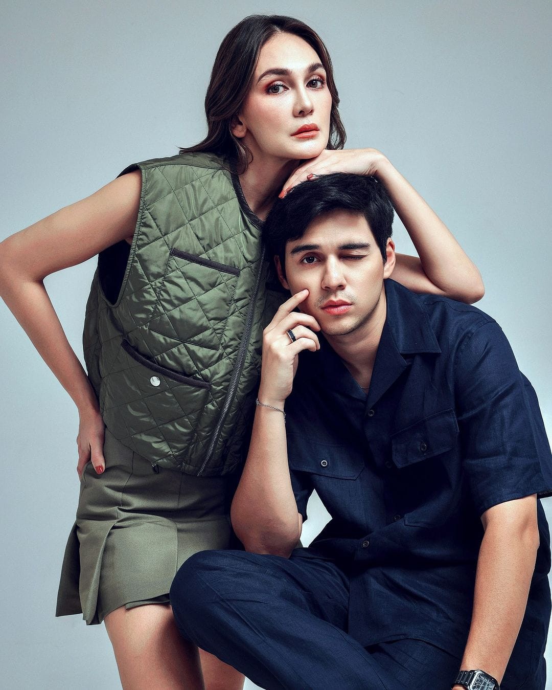 Maxime Bouttier dan Luna Maya.