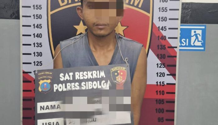 JMS alias Madi, 28, warga Pancuran Kerambil, Sibolga Sambas, tersangka pelaku curanmor