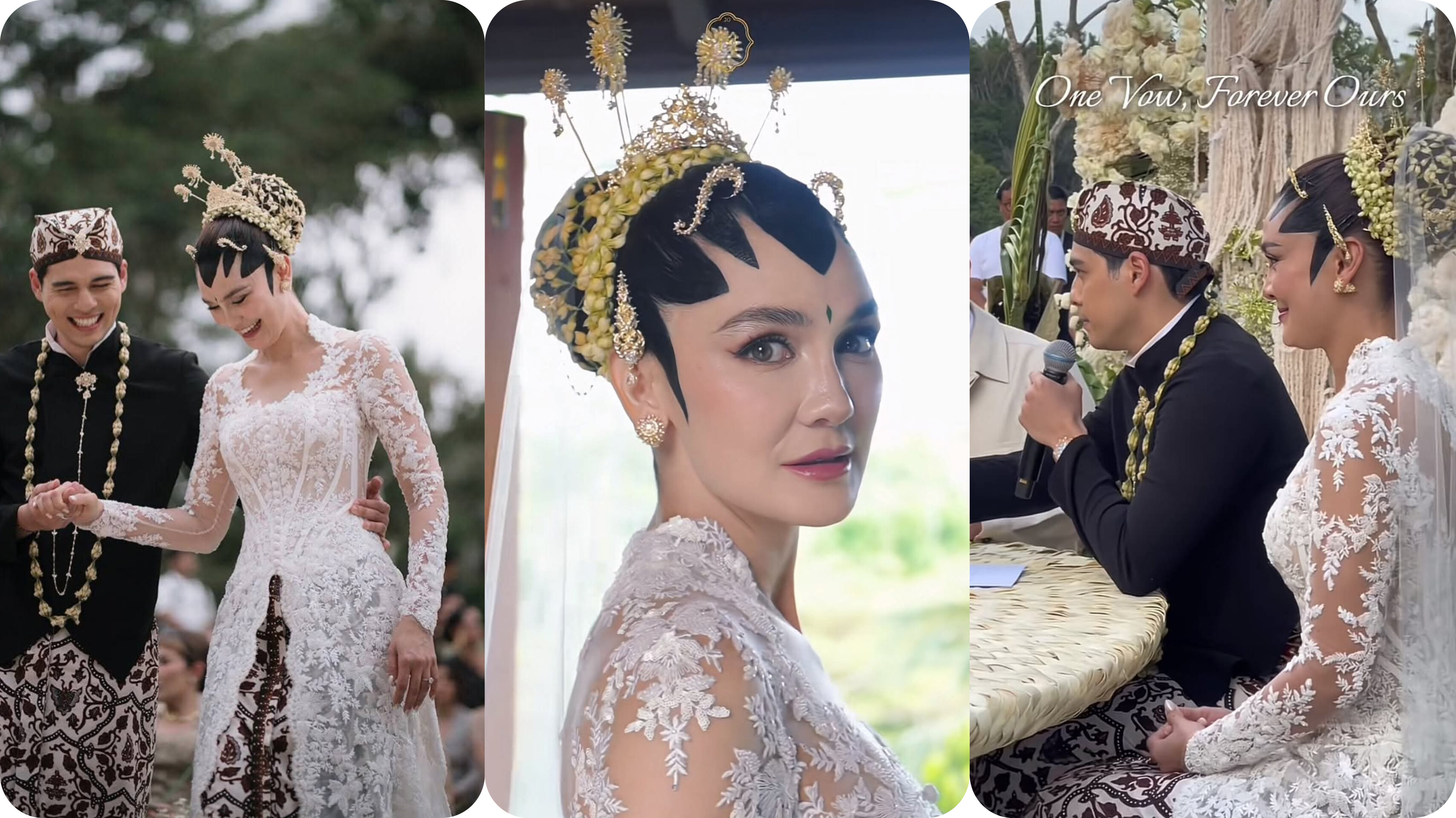 Luna Maya dan Maxim menikah.