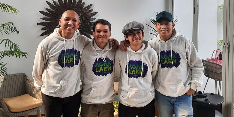 Para pemain film &lsquo;Agak Laen&rsquo;.