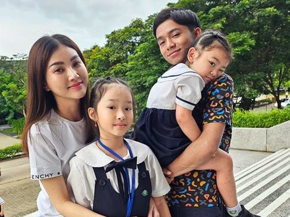 Sarwendah dan anak-anak.