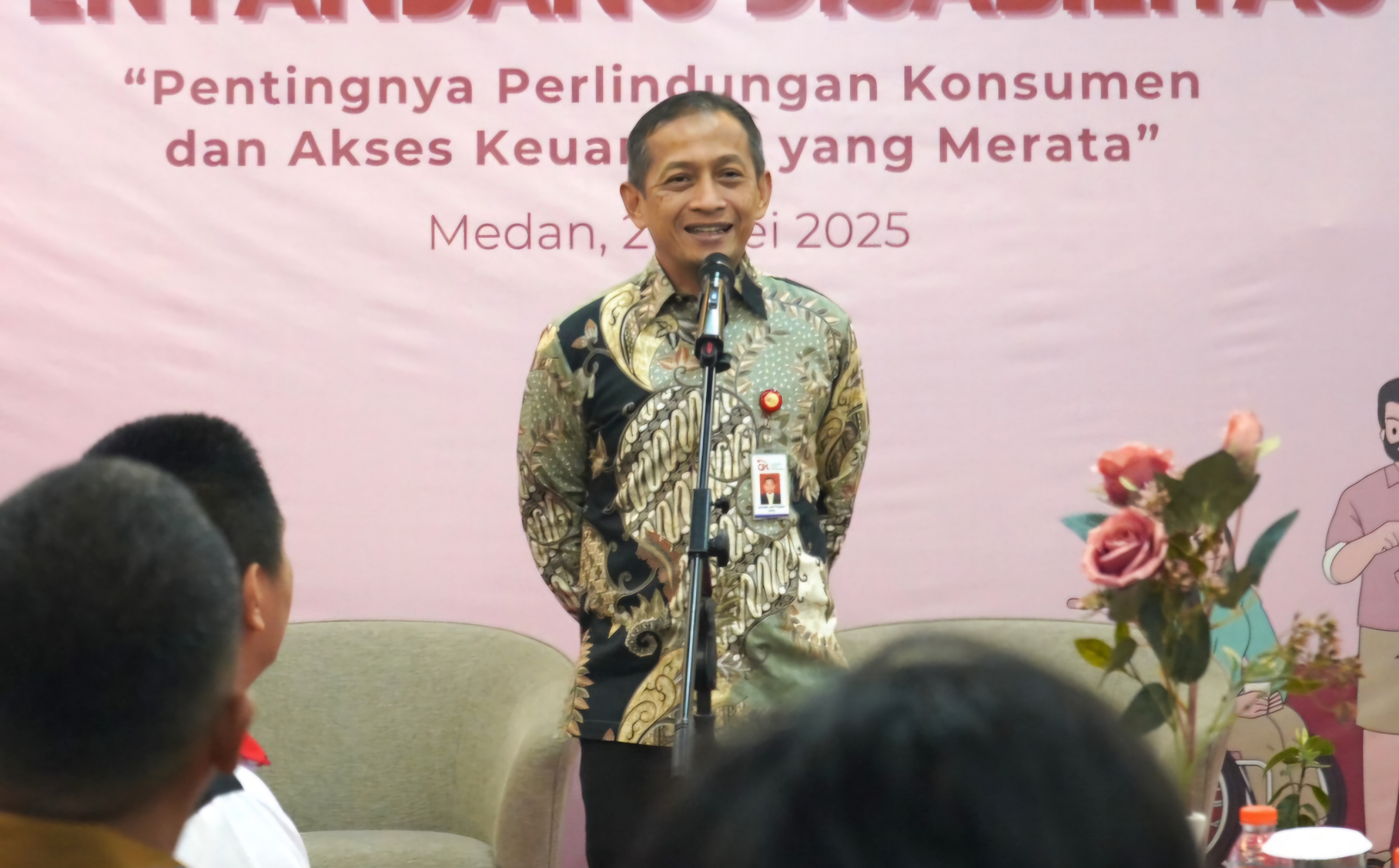 Kepala Kantor OJK Provinsi Sumatera Utara, Khoirul Muttaqien.