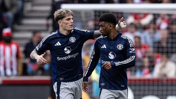 Amad Diallo dan Alejandro Garnacho,