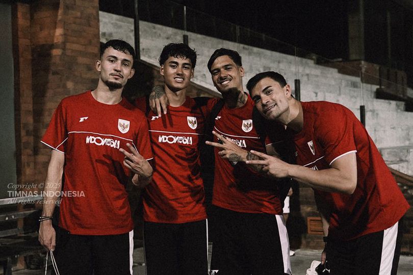 Pemain Timnas Indonesia.
