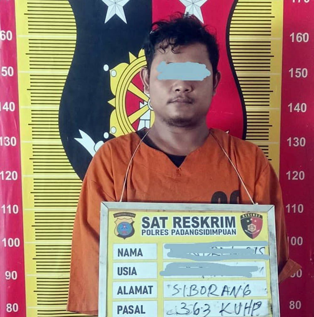 HL, tersangka curanmor di Psp.
