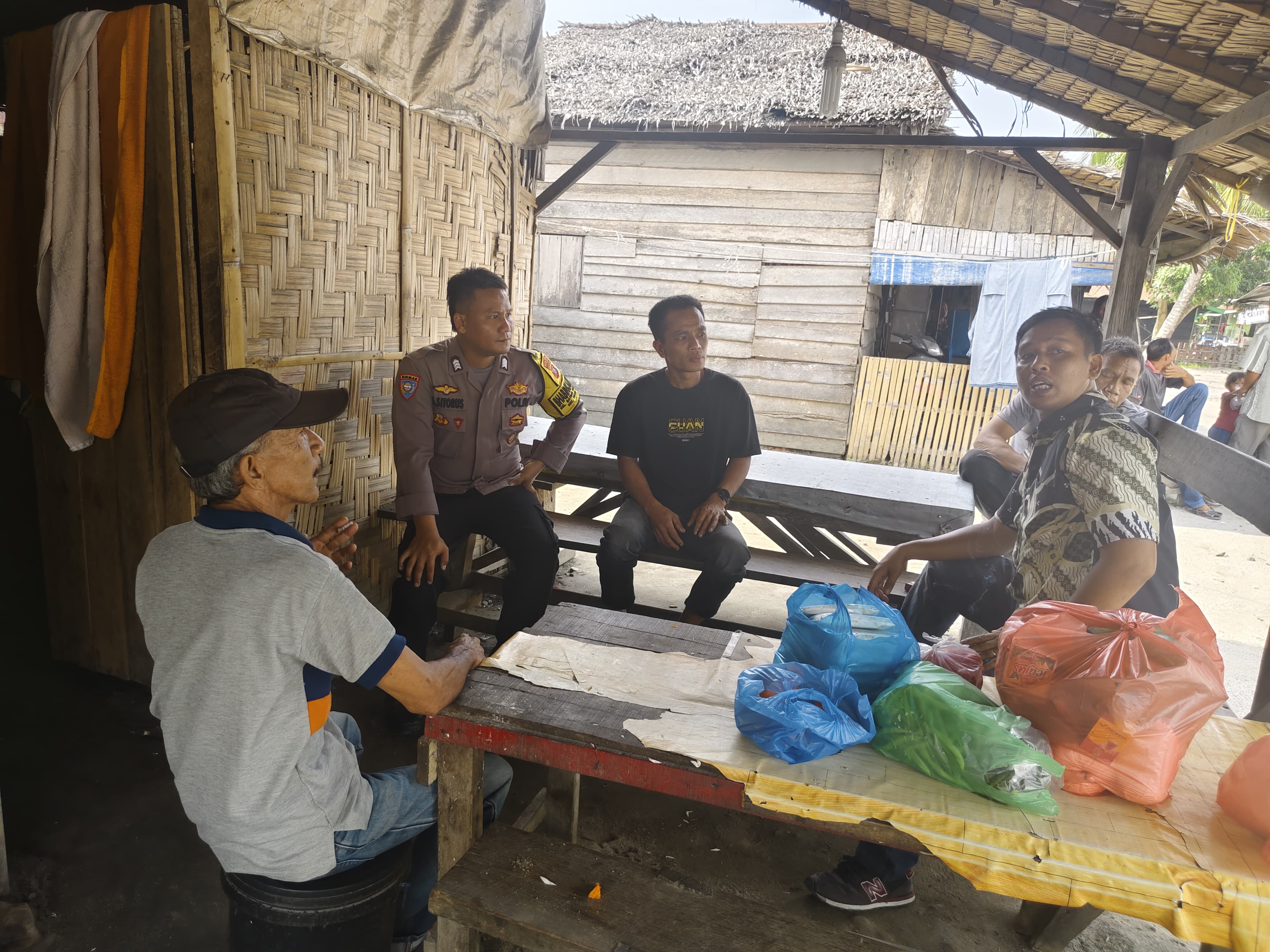 Brigadir Alfin Sitorus, Bhabinkamtibmas Kelurahan Kapias Pulau Buaya, Polsek Teluk Nibung, Polres Tanjungbalai.
