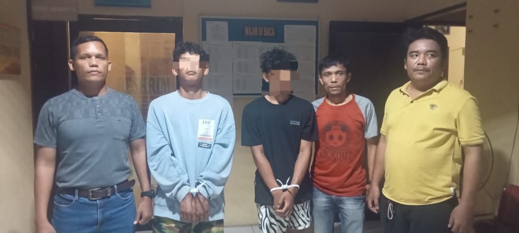 Pelaku pembobol SD Swasta RK 6 Yayasan Santo Yosef Medan.