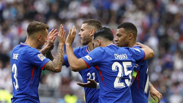 Timnas Prancis menutup UEFA Nations League 2024/2025 di posisi ketiga.