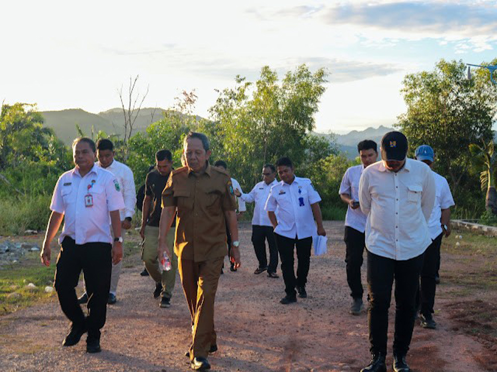 Basri Harahap dampingi tim survei teknis lokasi lahan Sekolah Rakyat di Kabupaten Paluta.
