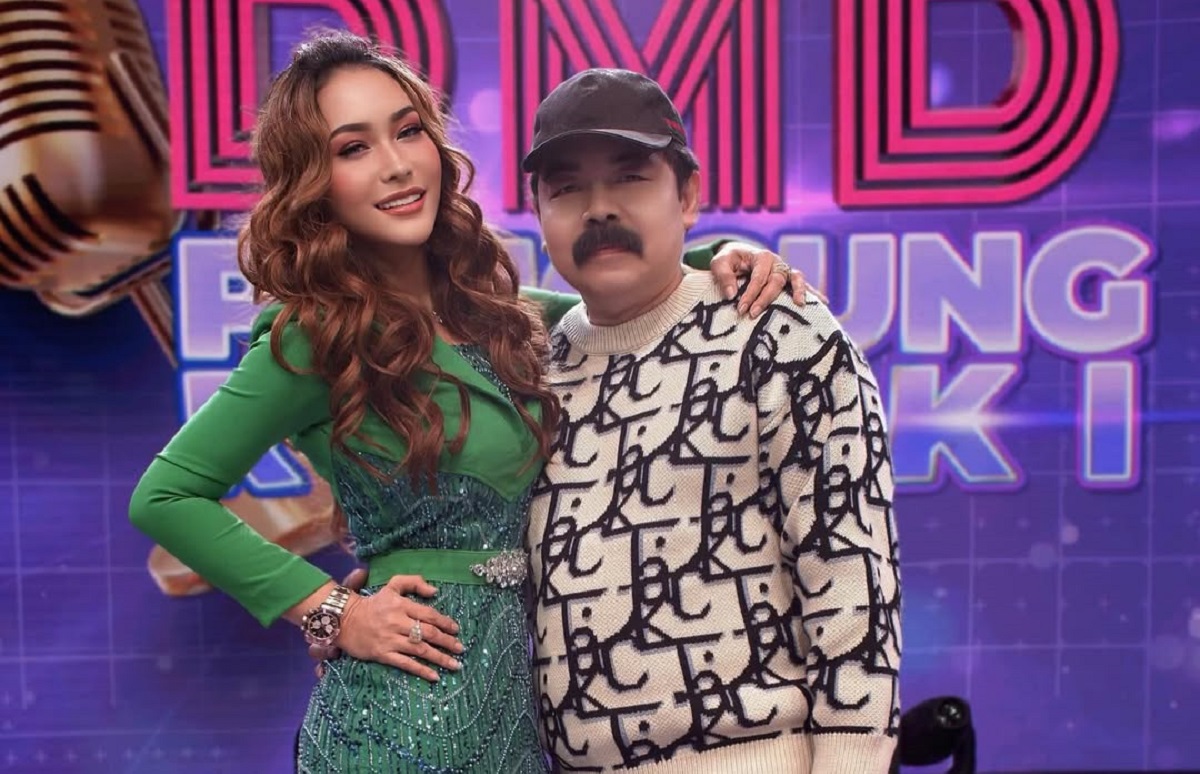 Inul Daratista bersama suami, Adam Suseno.