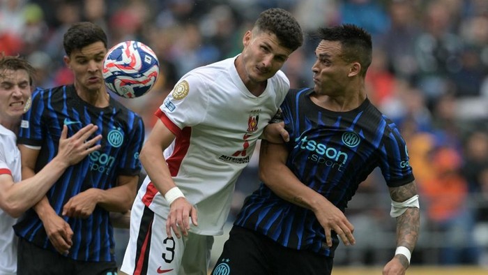 Tertinggal lebih dulu, Inter Milan akhirnya menang 2-1 berkat aksi Lautaro Martinez dan gol heroik Valentin Carboni di menit akhir!