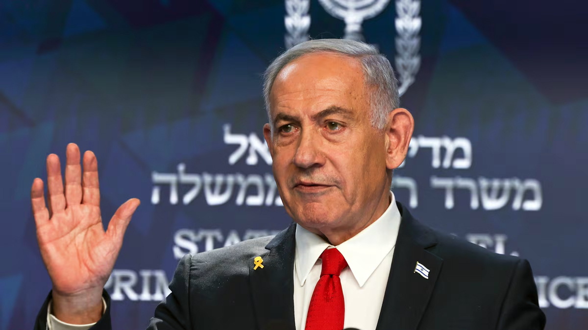 Perdana Menteri Israel, Benjamin Netanyahu.