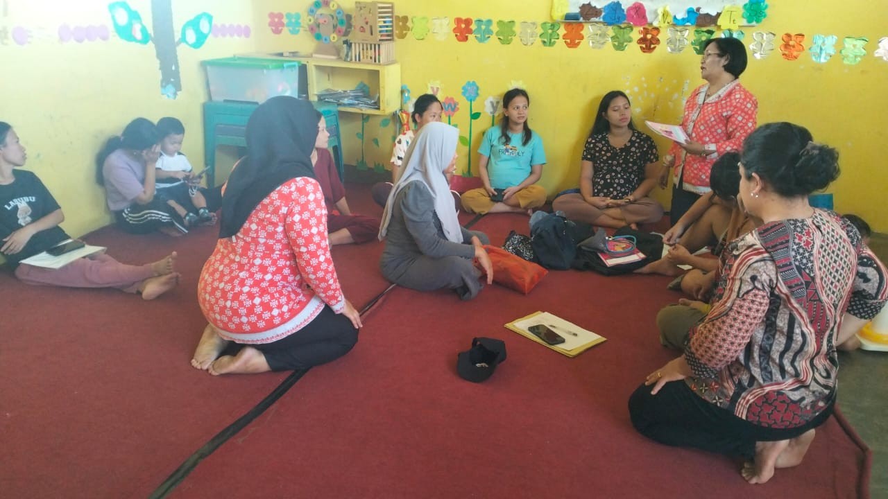 Salah satu Kelas Ibu Hamil yang digelar Dinkes Siantar.