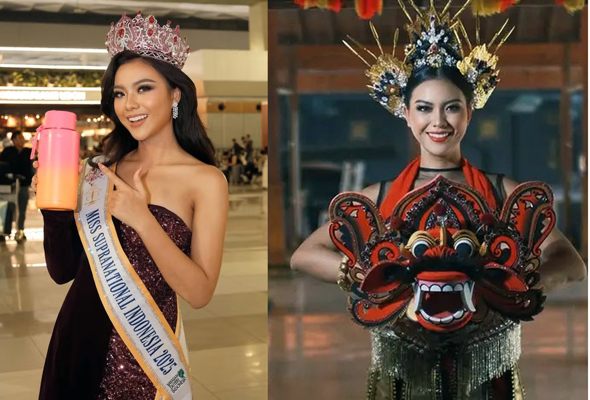 Firsta Yufi Amarta Putri, Puteri Indonesia Pariwisata 2024, tampil memukau di Miss Supranational 2025.