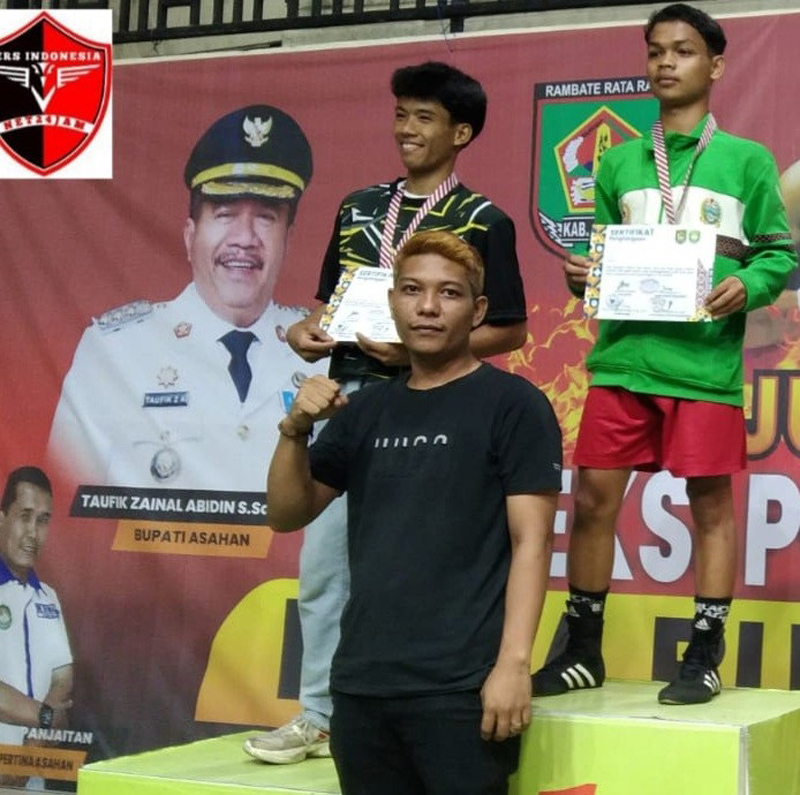 Kejuaraan Daerah (Kejurda) Seleksi Popnas XVII 2025 Piala Bupati di Gedung Olahraga Kisaran, Kabupaten Asahan.