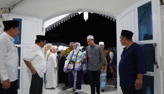 Rombongan jamaah Haji asal Tanjungbalai tiba.