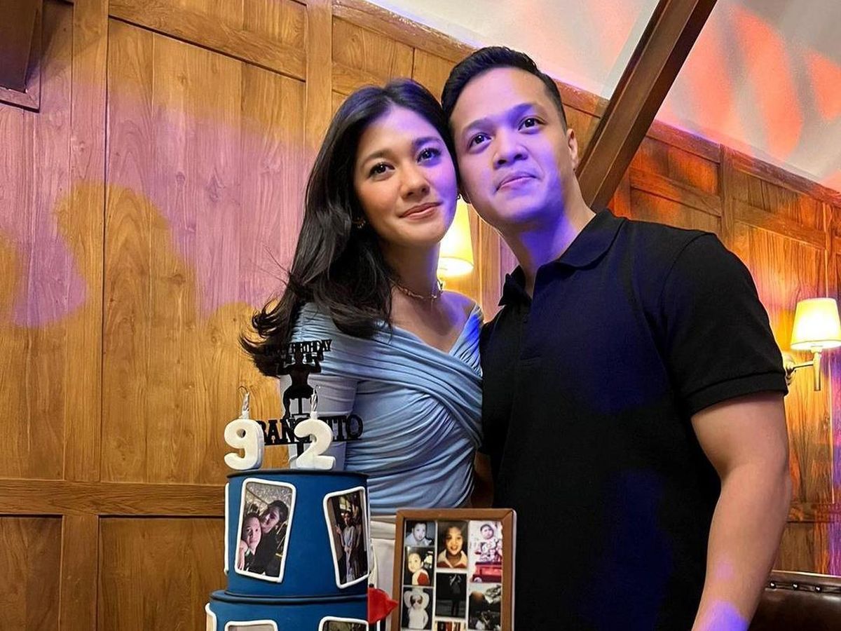 Naysilla Mirdad bersama kekasih.