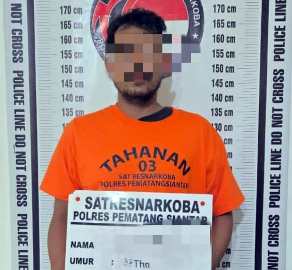 Pengedar sabu-sabu yang ditangkap di RM Habibi.