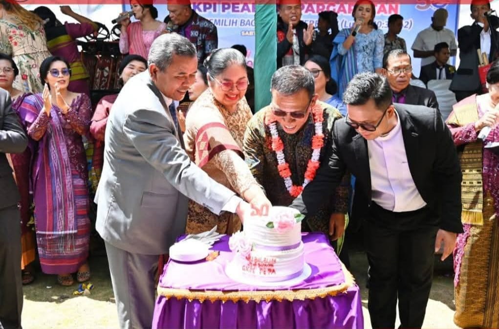 Pesta Jubileum 50 Tahun GKPI Pearaja Pargarutan.