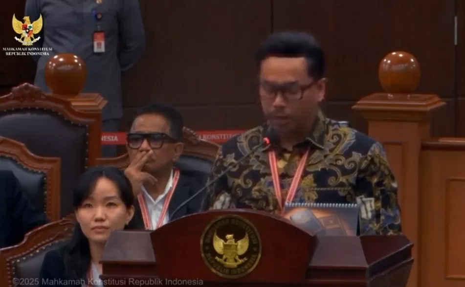 Sammy Simorangkir jadi saksi di MK.