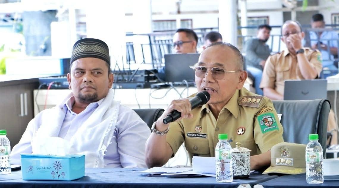 Rapat Sosialisasi Penyelenggaraan MBG di Kabupaten Simalungun.