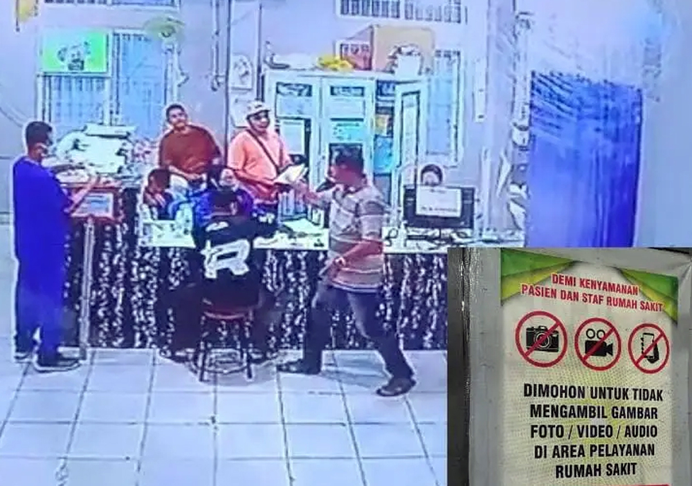 Anggota DPRD Tanjungbalai pukul perawat di IGD.