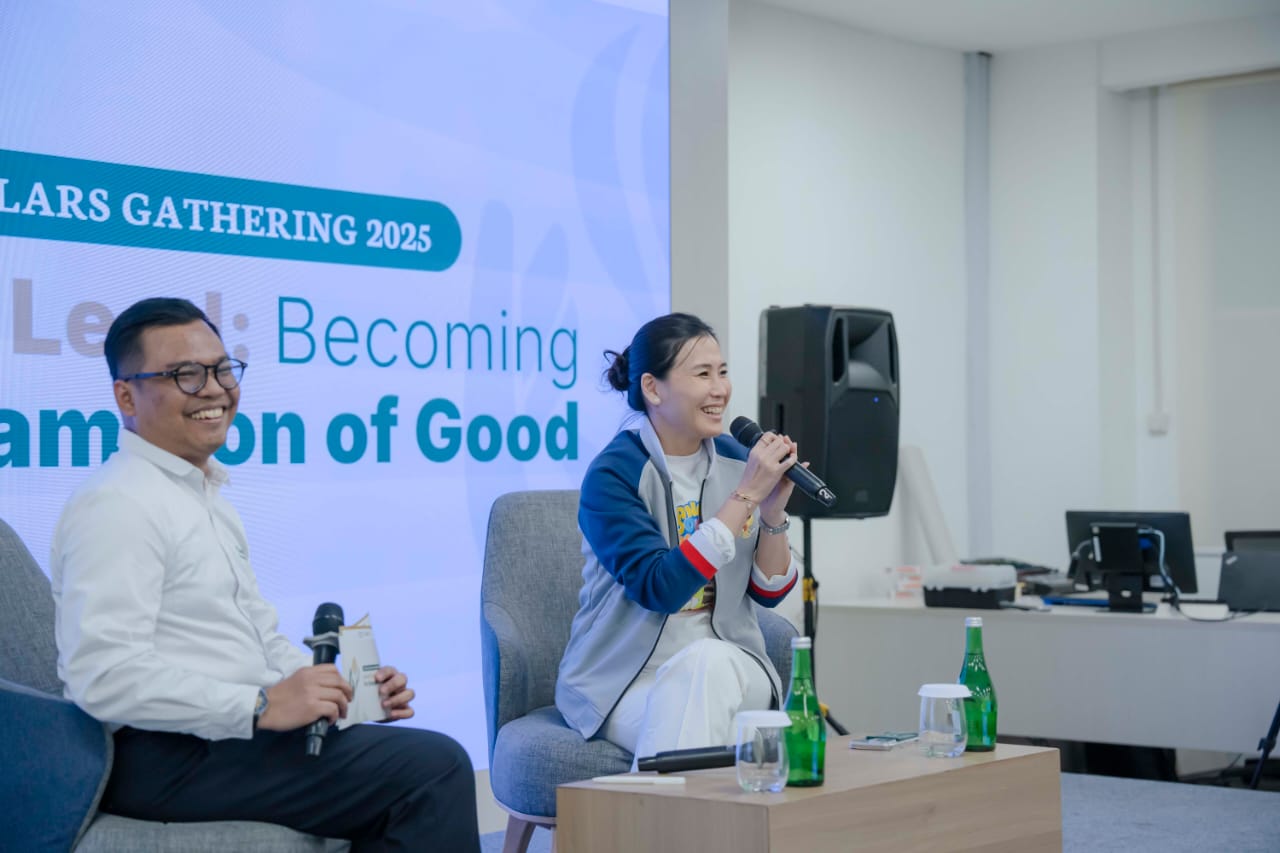 Wamen PPPA Veronica Tan di  Tanoto Scholars Gathering 2025.