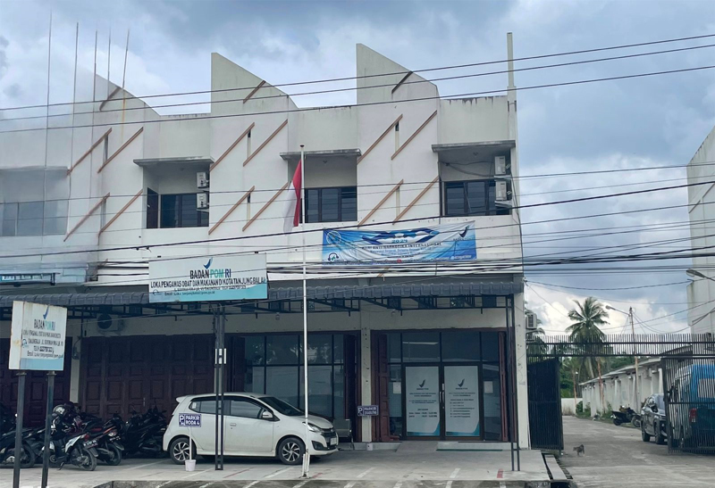 Kantor Balai POM di Tanjungbalai.