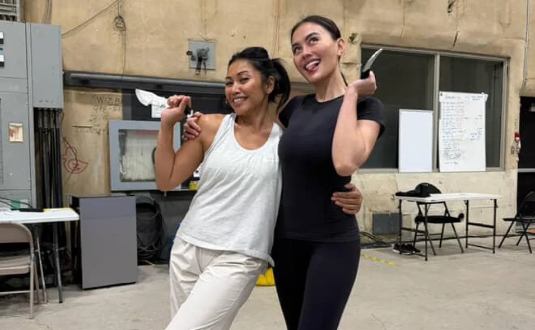 Agnez Mo dan Anggun C Sasmi.