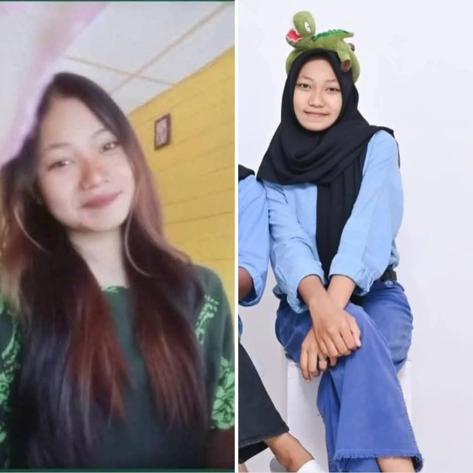 Foto siswi SMA, Diva Febriani, semasa hidup.