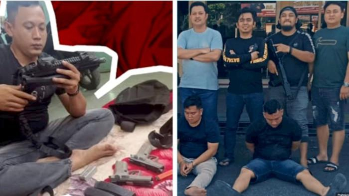 Dua orang pegawai BNN Asahan diamankan setelah melakukan aksi perampokan dengan senjata api.