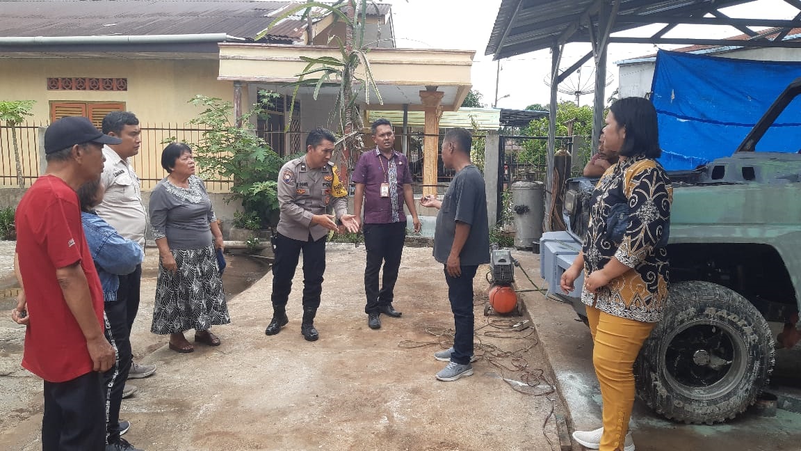 Mediasi antara warga dengan pemilik bengkel las dan reparasi mobil.
