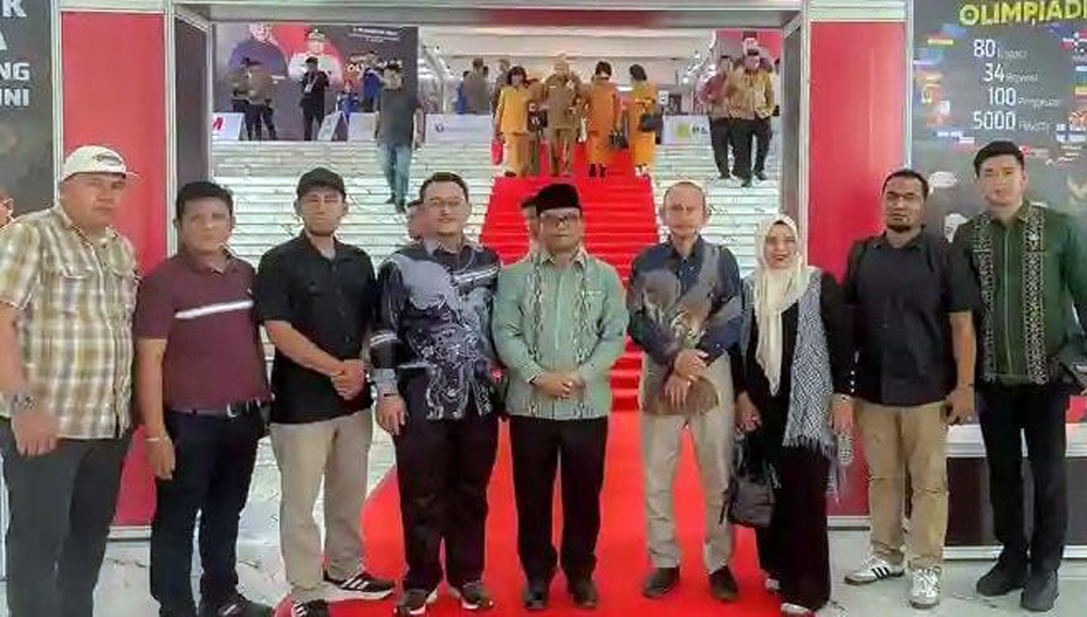 Wali Kota Padangsidimpuan Letnan Dalimunthe hadiri pembukaan kejuaraan pencak silat internasional di Deliserdang.