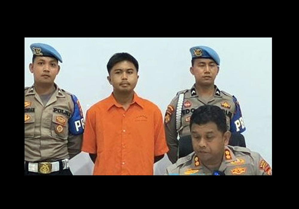 Yunus Saputra (22), pembunuh Diva Febriani, gadis Paskibra di Madina.
