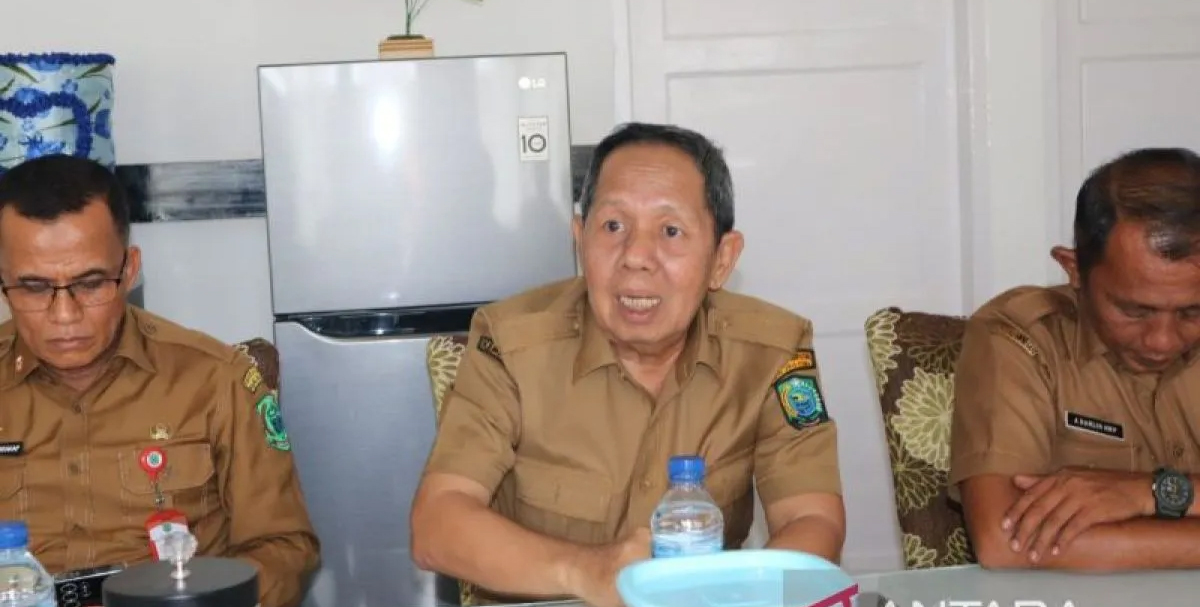 Wabup Basri Harahap saat monitoring ke PKS.