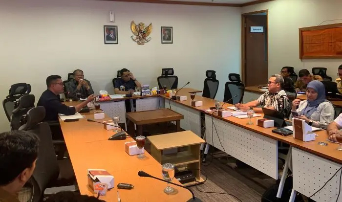 Suasana RDP Komisi D DPRD Sumut bersama BWSS II.