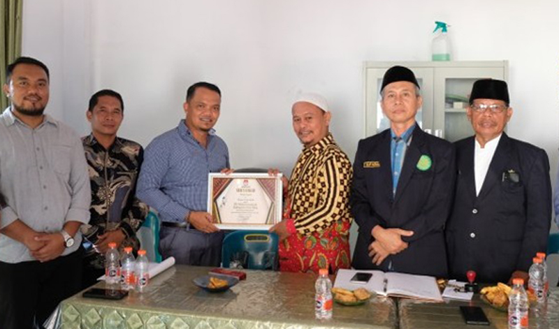 Pimpinan KPU Kabupaten Batu Bara dengan PD Muhammadiyah kabupaten Batu Bara.