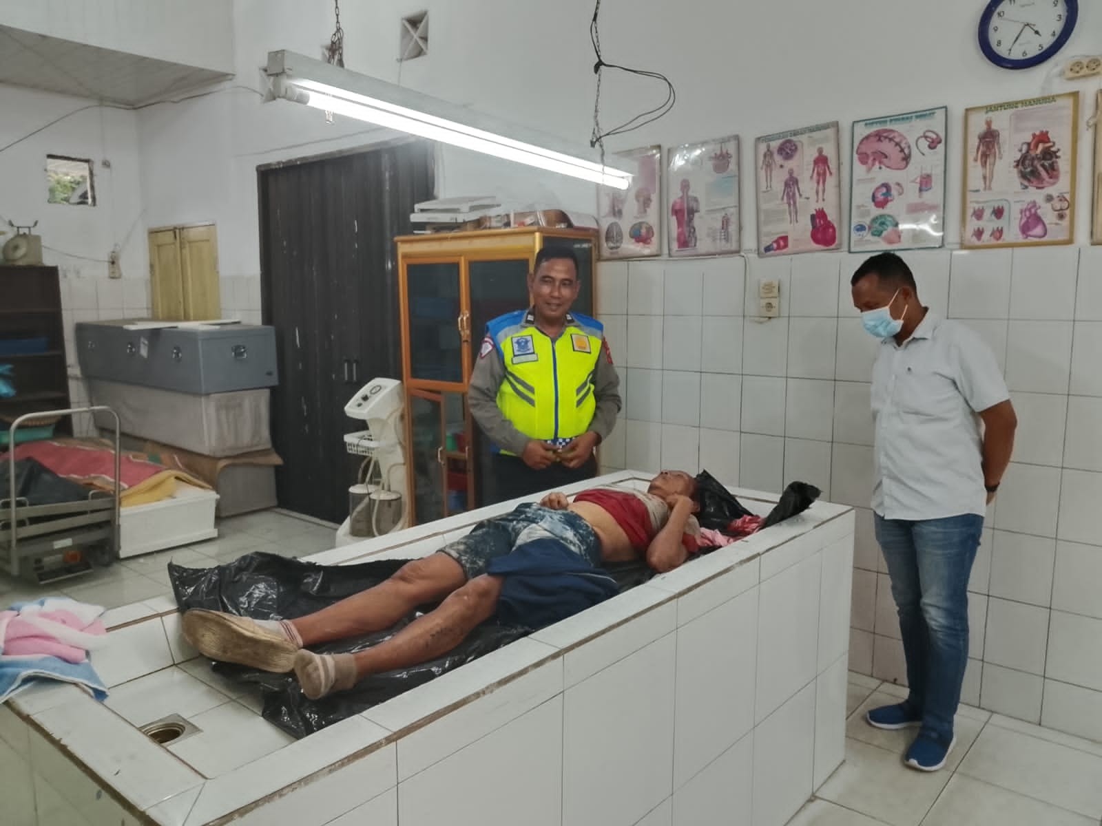 Jenazah korban tabrak lari masih berada di RSUD dr Djasamen Saragih Pematangsiantar.