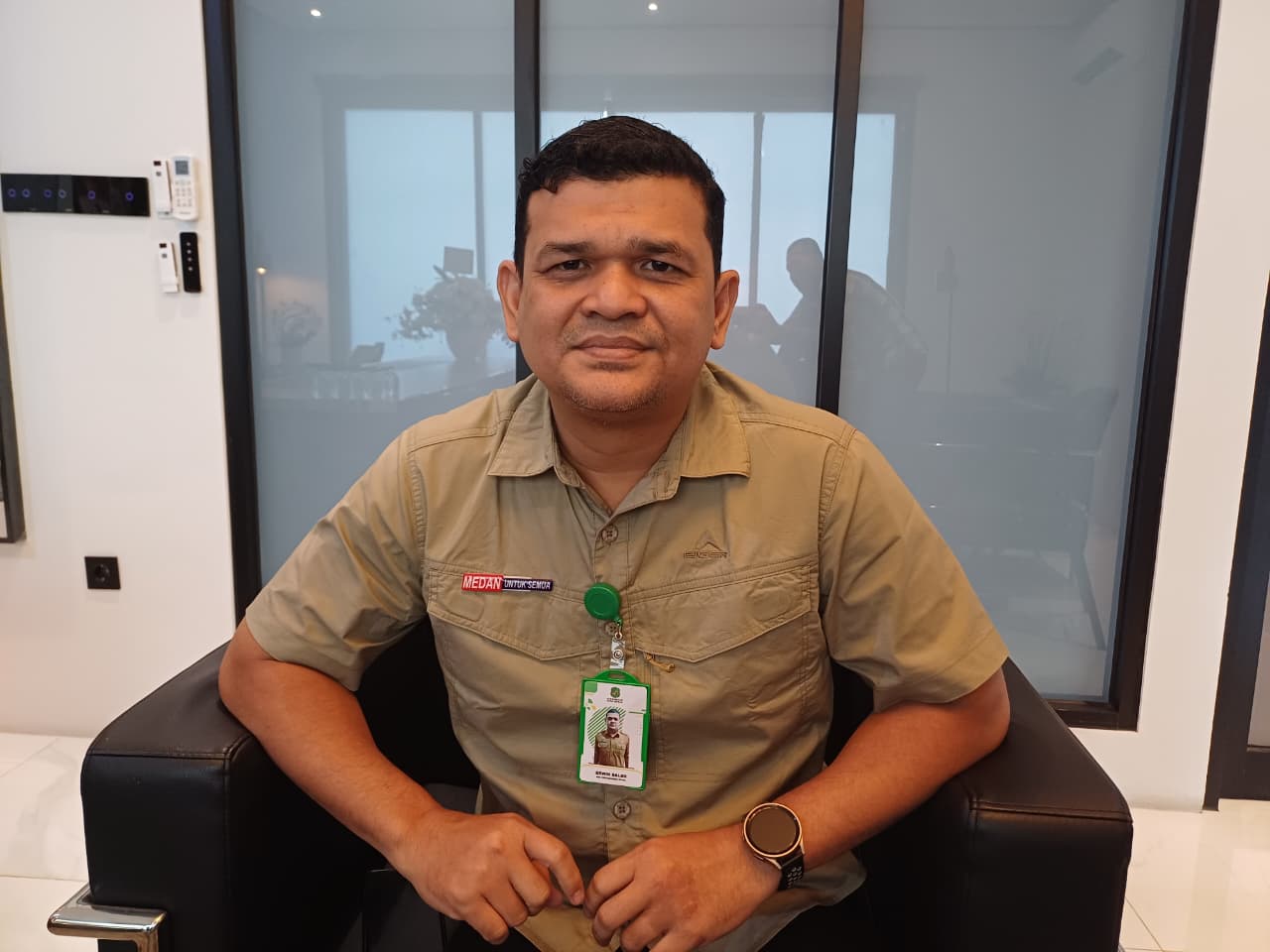 Kepala Dinas Perhubungan (Dishub) Kota Medan, Erwin Saleh.