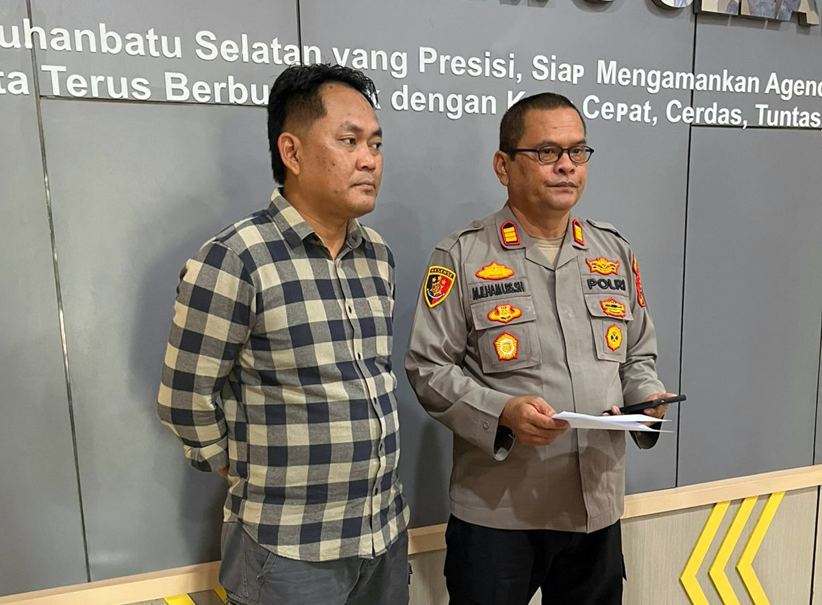 Kapolsek Kampungrakyat AKP Ilham Lubis.