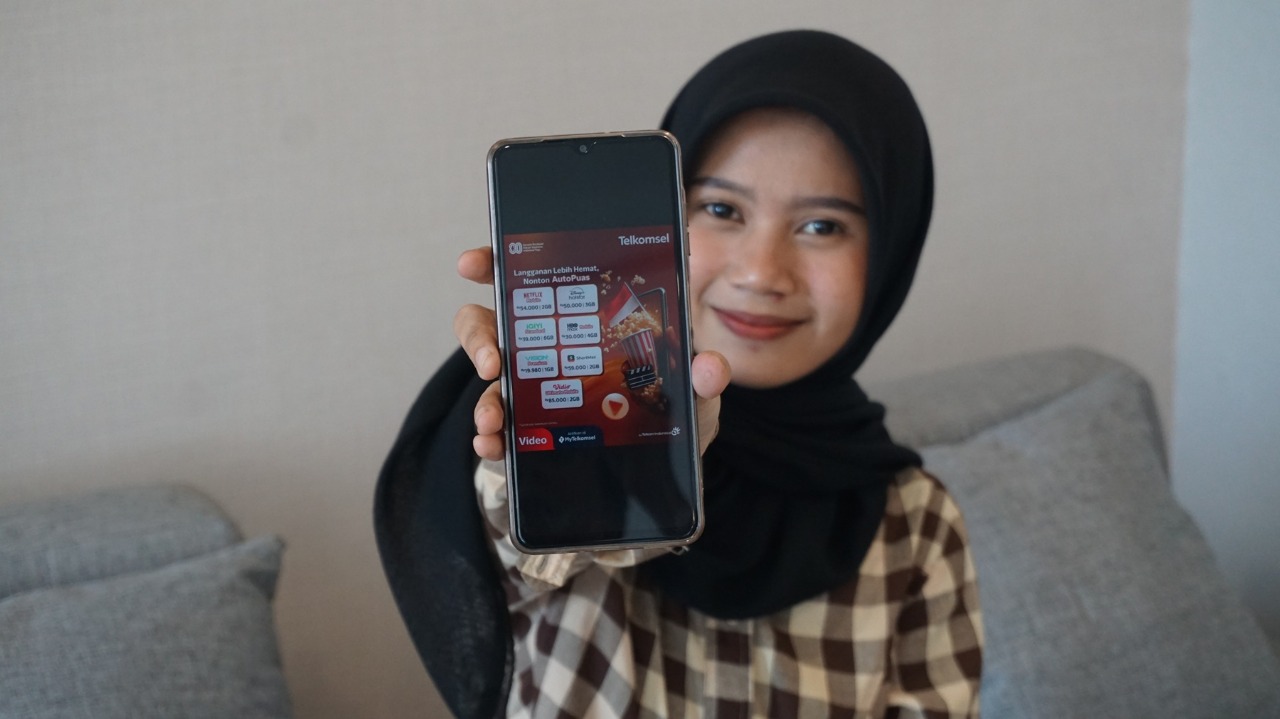 Telkomsel Hadirkan Program &ldquo;Merdeka Nonton&rdquo;: Langganan Lebih Hemat, Nonton AutoPuas!