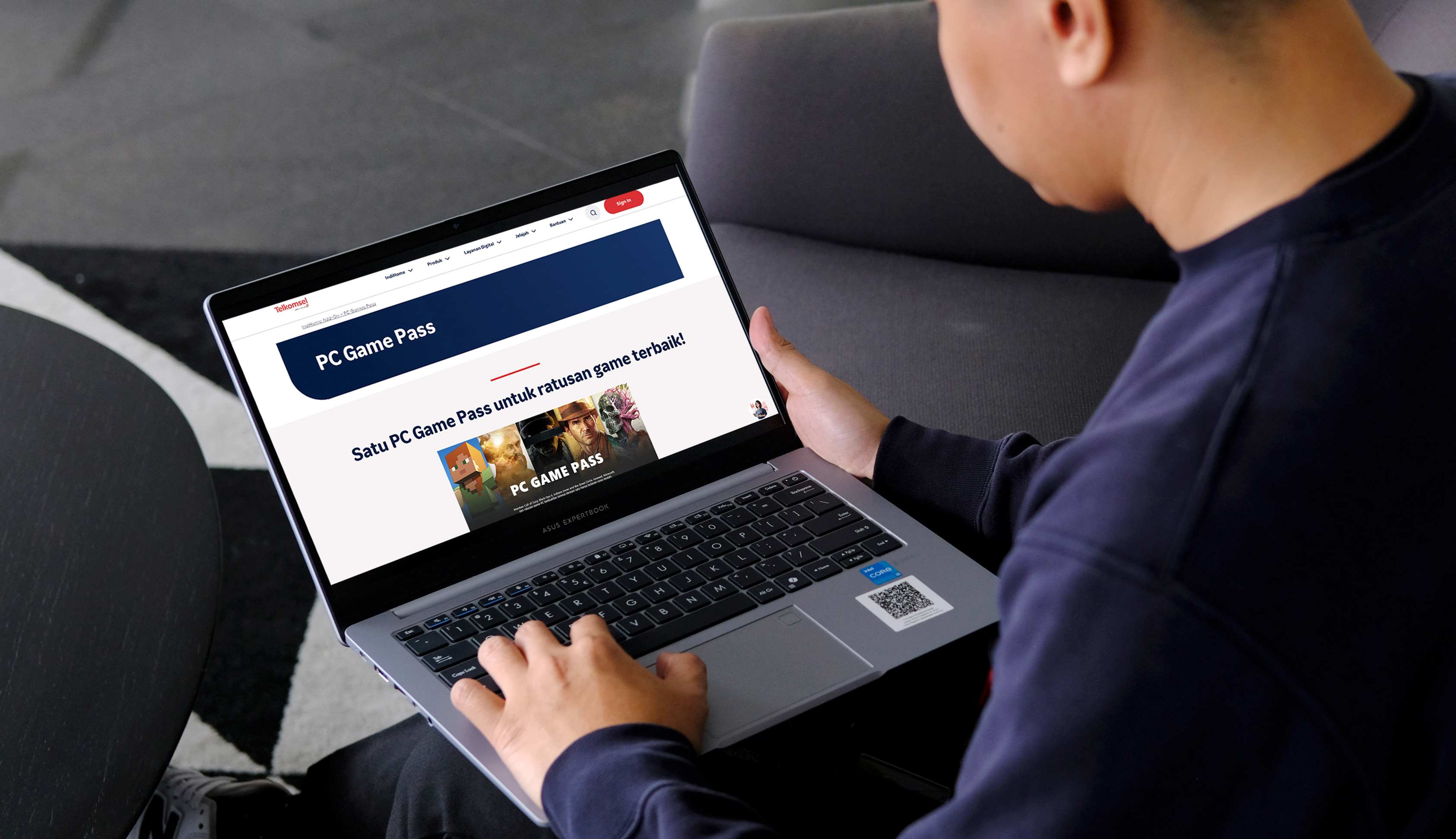 Telkomsel.