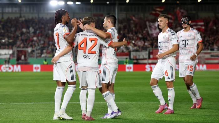 Bayern Munich susah payah mengalahkan Wehen Wiesbaden di putaran pertama DFB-Pokal.