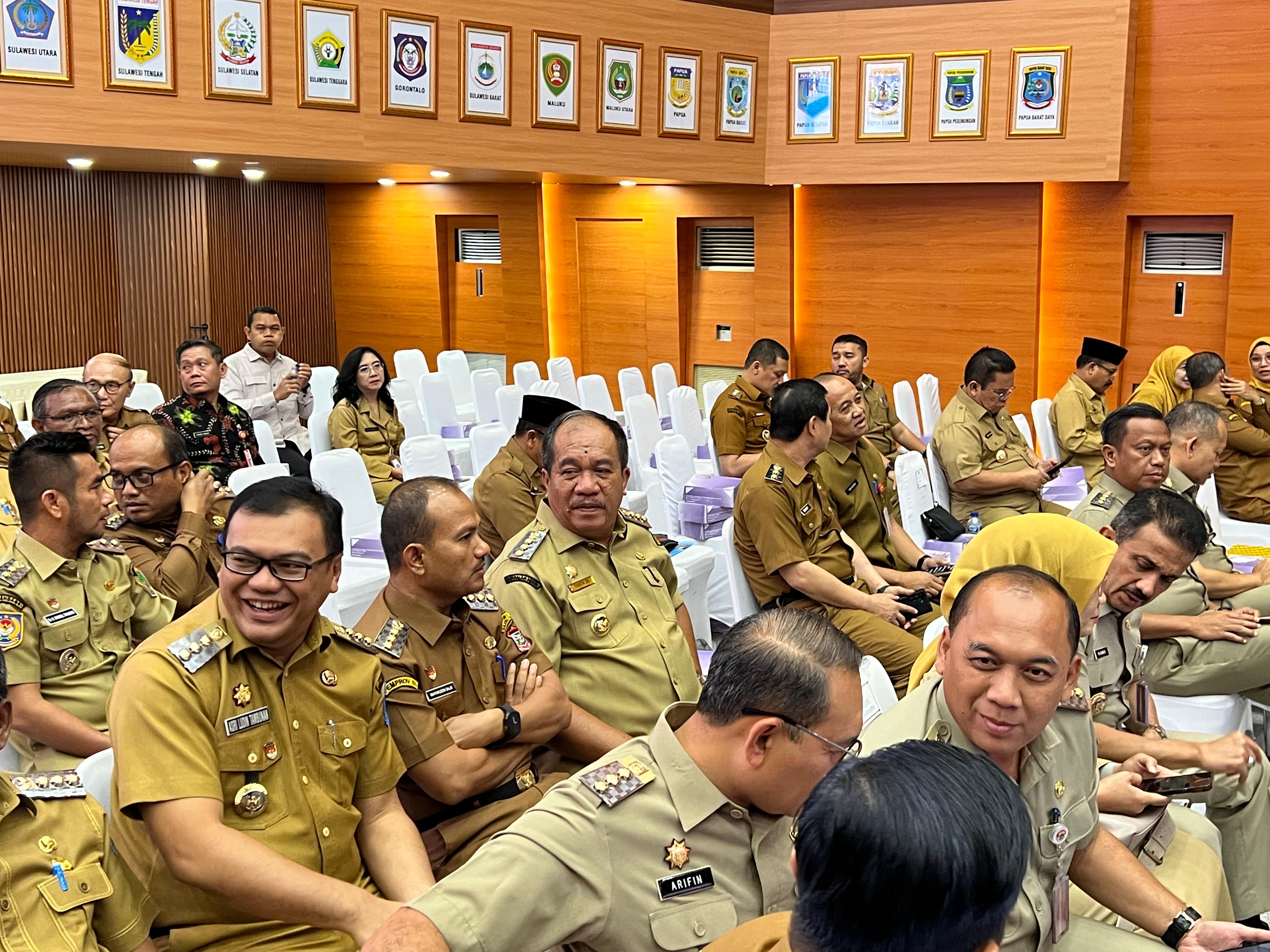 Bupati Asahan menghadiri Forum Nasional Penanggulangan TBC di Jakarta, Selasa (26/8/2025).