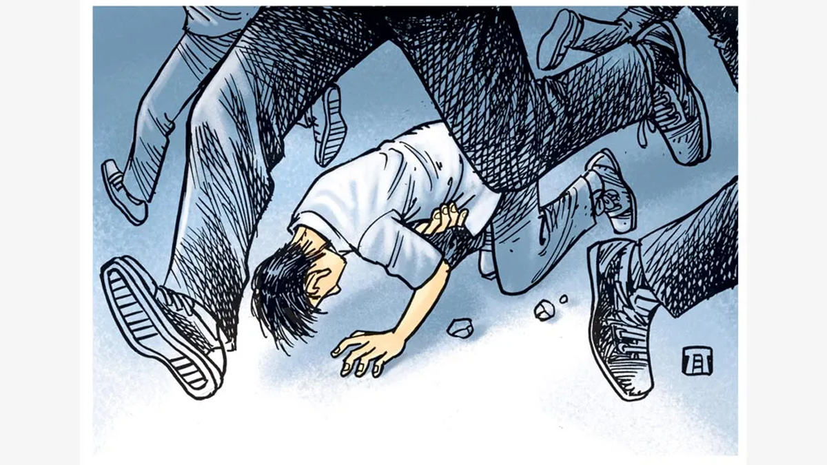 Dianiaya - Ilustrasi.