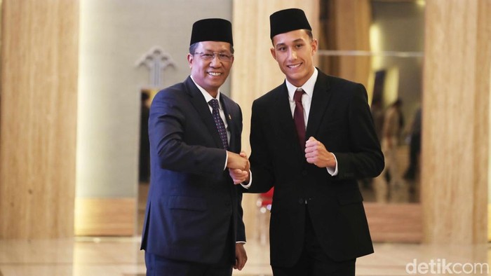Miliano Jonathans telah menjalani sumpah kewarganegaraan untuk menjadi Warga Negara Indonesia.