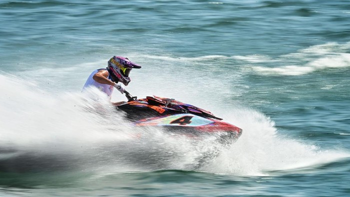 Kegiatan Aquabike Jetski World Championship 2025 di Balige, Kabupaten Toba, ikut mendongkrak kunjungan wisman ke Sumut.
