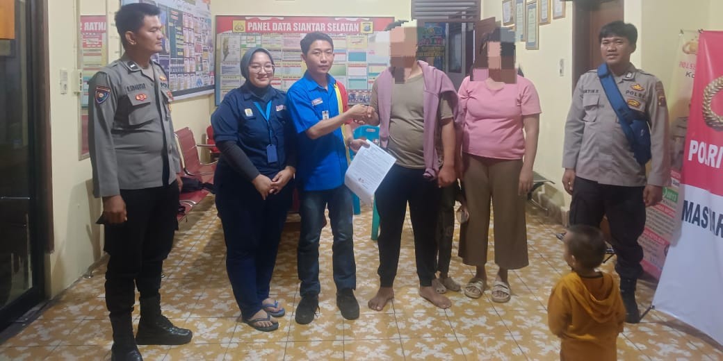 RSYP yang diamankan usai kedapatan mencuri di Indomaret.