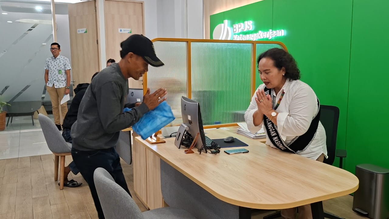 BPJS Ketenagakerjaan Cabang Kisaran memperingati Hari Pelanggan Nasional.